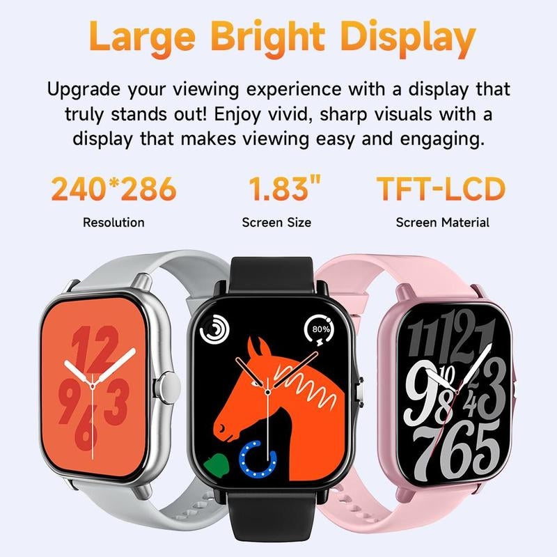 Multifunctional Smart Watch, Fashionable Digital Watch, Sports Watch with Multiple Sports Modes for Women & Men, Digital Smart Watches, Fitness Tracker Watch