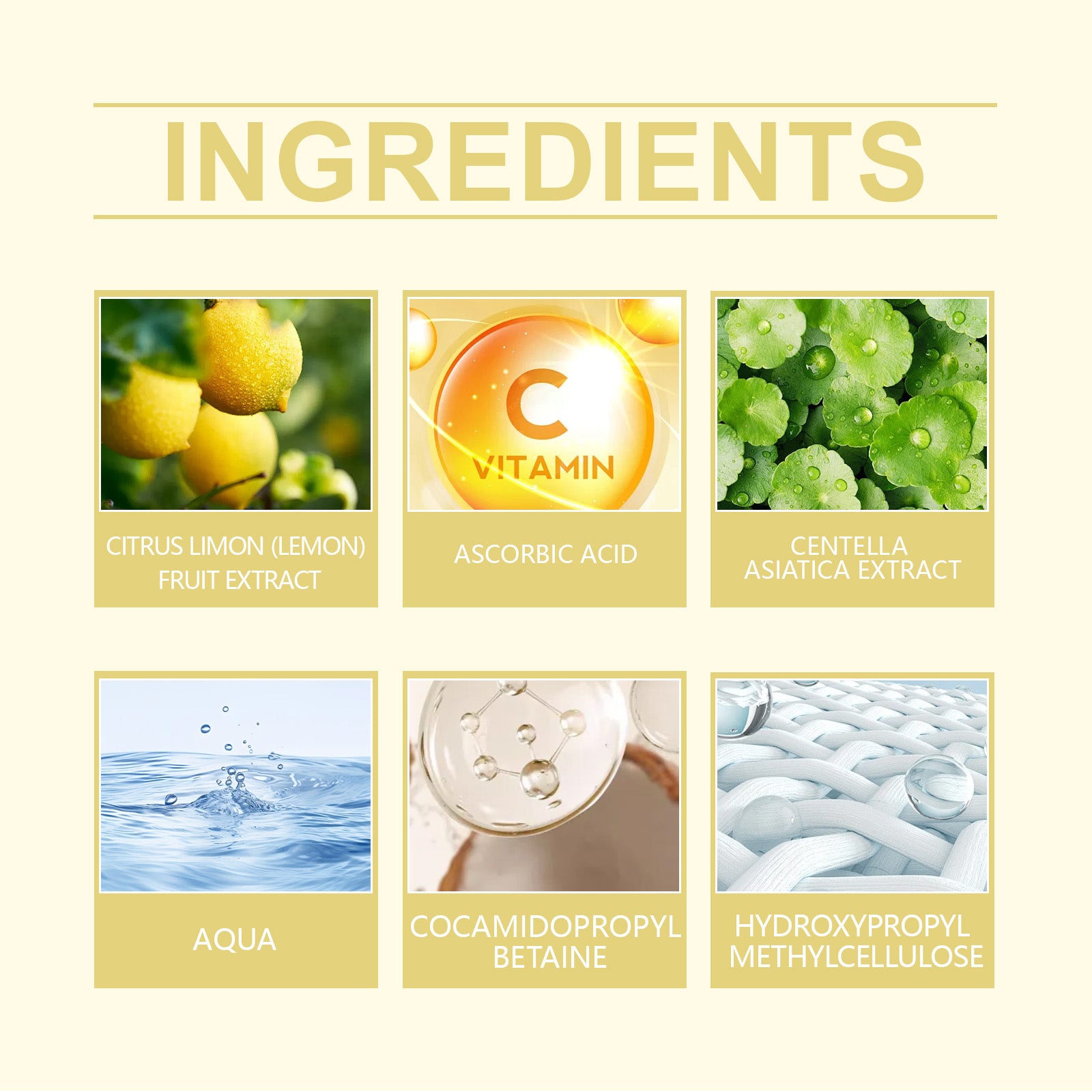 Vitamin C Brightening Cleanser, Moisturizes And Soothes Facial Skin With A Clean, Hydrating, Non-Tightening Cleanser