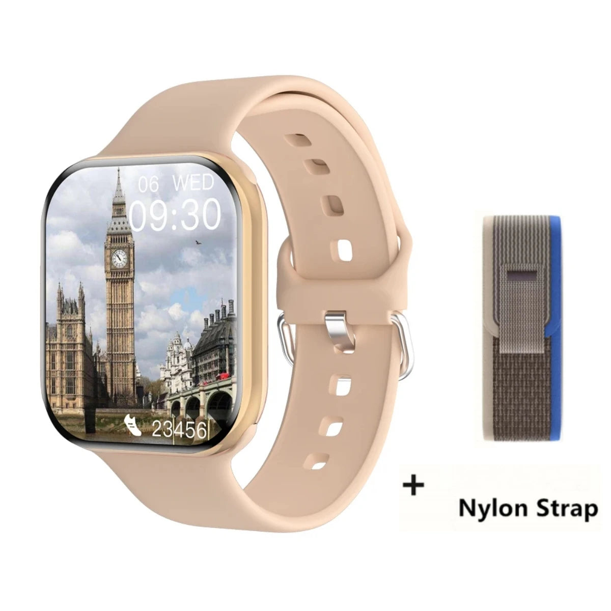 GPS Smart Watch Men For Apple Watch 11 Series Always On Display Body Temperature BT Call NFC Women Smartwatch For IOS Android
