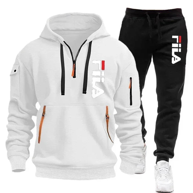 Two sets of 2025 new fashionable men for casual fitness and jogging
