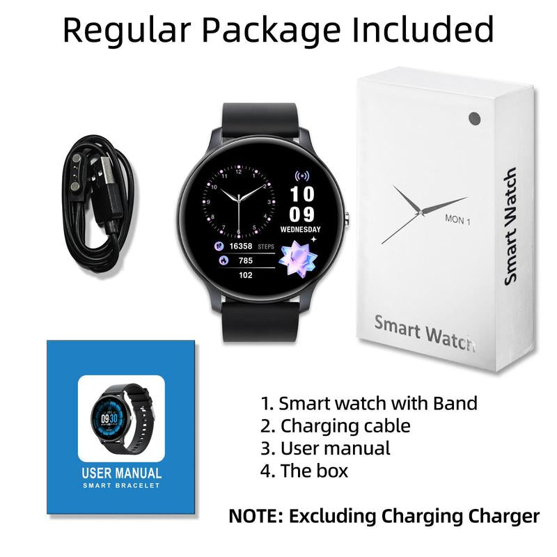 Multifunctional Smart Watch, Fashionable Digital Watch, Sports Watch for Women & Men, Wearable